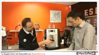 GAGGIA UNICA  Machine à café automatique  Le Test MaxiCoffee [upl. by Imuyam]