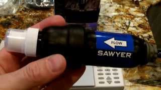 Sawyer Point One Water Filter pt1Review [upl. by Weight]