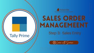 How to enter SALES ENTRY OF SALES ORDER in Tally Prime  Tally Prime Topic 26C [upl. by Artur767]