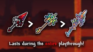 This PreHardmode weapon can be UPGRADED until the Endgame [upl. by Einahpit751]