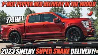 2023 Hot Pepper Red Shelby Super Snake Delivery 1ST IN THE WORLD [upl. by Elle]