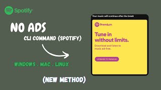 how to remove ADS on SPOTIFY 2024 new working method [upl. by Nelan]