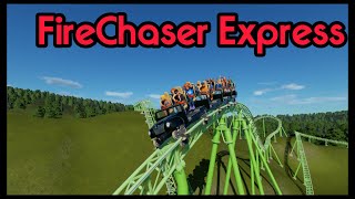 FireChaser Express Dollywood POV  Planet Coaster POV’s [upl. by Pyne501]