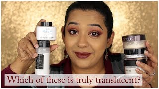 Best Translucent Powder for Brown skin  Ben Nye RCMA Viseart Laura Mercier or MAC [upl. by O'Malley]