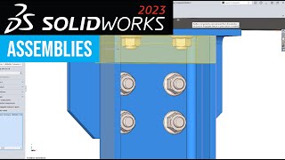 SOLIDWORKS 2023 Whats New  Assemblies [upl. by Strade873]