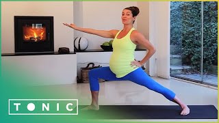 Pregnancy Yoga Standing Flow  Episode 2 [upl. by Adnovad]