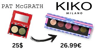 Pat McGrath or KIKO Milano New Sara Pampaio Eyeshadow Quints [upl. by Lavella]