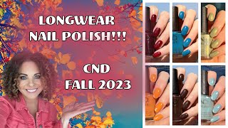 CND Fall quotUpcycle Chicquot Collection  Longwear Nail Polish [upl. by Yendis]