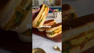 Hot dog recipe 😋food snacks recipe hotdogrecipe viralvideo [upl. by Nereids697]