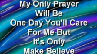 Conway Twitty Its Only Make Believe WITH LYRICS [upl. by Anelah]