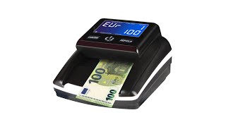 AL130A USD EURO Mini Banknote Detector Fake Currency Detector Counterfeit Money Detector [upl. by Roseanna]