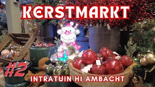 Kerstmarkt Intratuin HI Ambacht 3 Kerstshoppen [upl. by Germayne]