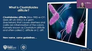 Preventing Clostridioides difficile Infections  A Refresher Session [upl. by Milo]