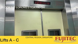 HDB Block 142 Toa Payoh  Fujitec Elevator [upl. by Sitoel936]