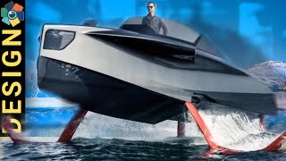 9 Most Innovative Watercraft and Hydrofoil Boats [upl. by Eehtomit962]