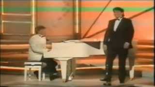 Rosser amp Davies 1987 singing Friends on Opportunity Knocks [upl. by Ahsiam811]