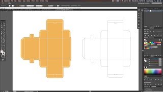 Making Dieline or Keyline in Adobe Illustrator Easy Method [upl. by Nyleahs613]