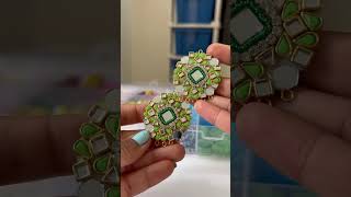 DIY light weight earring diyvideohandmade [upl. by Ahsayn]