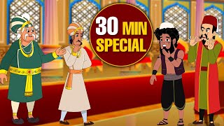 अकबर बीरबल की कहानी  Akbar Birbal Ki Kahani  Birbals Intelligence Story  Compilation  09 [upl. by Ripp]