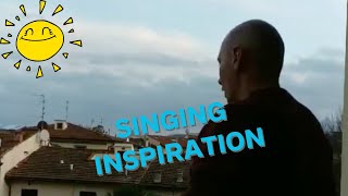 Italian tenor sings from his balcony to inspire community despite lockdown [upl. by Atirahs30]