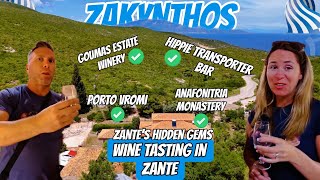 Zante 2024  Discovering Zantes Hidden Treasures Wine Tasting [upl. by Jochbed]