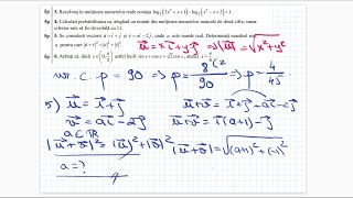 Bacalaureat 2020  MateInfo  Testul 19  Subiectul 1  Teste de antrenament  Clasa a 12a [upl. by Alehc159]