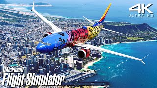 Boeing 737 MAX 8 to Hawaii Imua One Southwest Airlines  Phoenix ✈ Honolulu  A MSFS Experience [upl. by Karna]