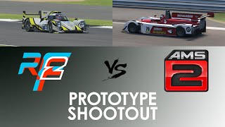 Automobilista 2 vs RFactor 2  Who wins the Prototype Duel 🥊👊 [upl. by Pammi97]