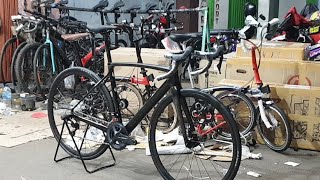 ROADBIKE POLYGON STRATTOS S8⭐⭐⭐⭐⭐ kok di belakangnya ada PIKES ya HA HA HA [upl. by Pik]