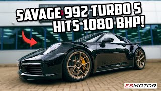 SAVAGE ES900 1080 BHP PORTUGESE 992 TURBO S porsche 992turbos 911turbos [upl. by Yettie216]