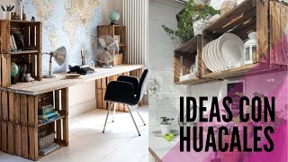 Ideas con HUACALES  fácil de realizar [upl. by Agata]