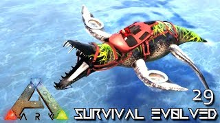 ARK SURVIVAL EVOLVED  TEK LIOPLEURODON TEMPEST BOSS E29   PUGNACIA PARADOS [upl. by Threlkeld]