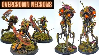 Overgrown Necrons  Speed Painting Guide Warhammer 40k [upl. by Frederico]