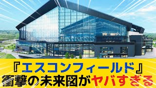 『札幌ドーム』とはけた違い 『エスコンフィールド』 quot衝撃の未来図quotがヤバすぎる [upl. by Ecnahc]