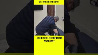 GROIN PAIN chiropractictreatmentforbackpain chiropractor indianchiropractorphysiotherapy [upl. by Meriel]