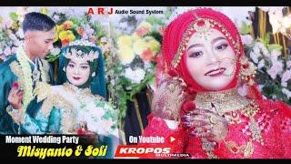 ARJ AUDIO SOUND SYSTEM dalam rangka moment wedding MISYANTO DAN SOFI  KROPOS MULTIMEDIA [upl. by Savart]