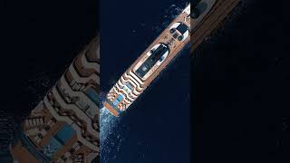 The World’s Largest Superyacht By Ritz Carlton Yacht Collection luxurytravel [upl. by Corrianne94]