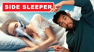 The BEST CPAP Side Sleeper Masks  Sleeping on Side with CPAP [upl. by Esyle]