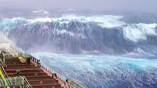 5 Monster Waves Caught On Camera [upl. by Margetts368]