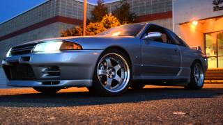 R32 Skyline GTR straight pipe straight exhaust reving [upl. by Dyolf]