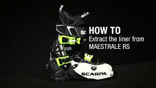 HOW TO Extract the liner from MAESTRALE RS [upl. by Chil]