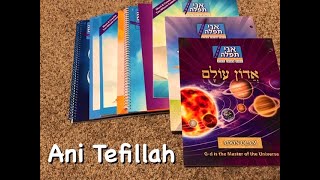 ANI TEFILLAH  Teach Tefila prayer in your Jewish Homeschool  Curriculum Flip Through [upl. by Enihpesoj119]