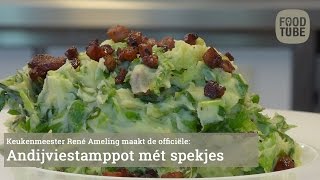 Stamppot rauwe andijvie met spekjes [upl. by Krista]