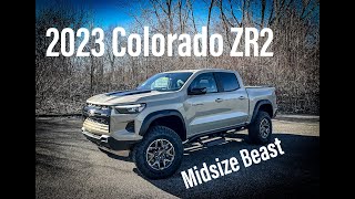 2023 Colorado ZR2  OffRoad Beast  Midsize Truck  Review and Walk Around [upl. by Spiros]