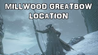 Dark Souls 3 Ashes of Ariandel DLC  Millwood Greatbow Location [upl. by Orlosky12]