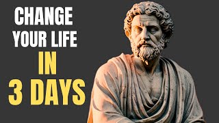 CHANGE your LIFE in 3 DAYS with These 6 HABITS  Stoicism [upl. by Eigna680]