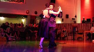 Silvina Tse e Julio Alvarez Milonga de los Fortines julioalvarez silvinatse tangoargentino [upl. by Ihsar]