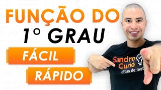 Rápido e Fácil  Função do 1º grau  Função afim [upl. by Arras445]