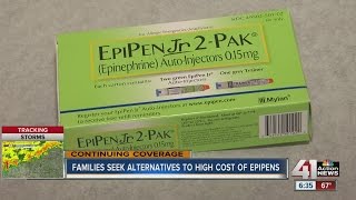 Families seek alternatives to high cost EpiPens [upl. by Odranar]