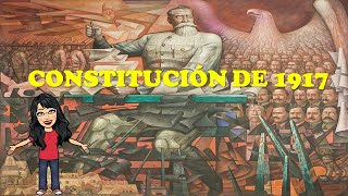 Constitución mexicana de 1917 Explicada muy fácil [upl. by Assital614]